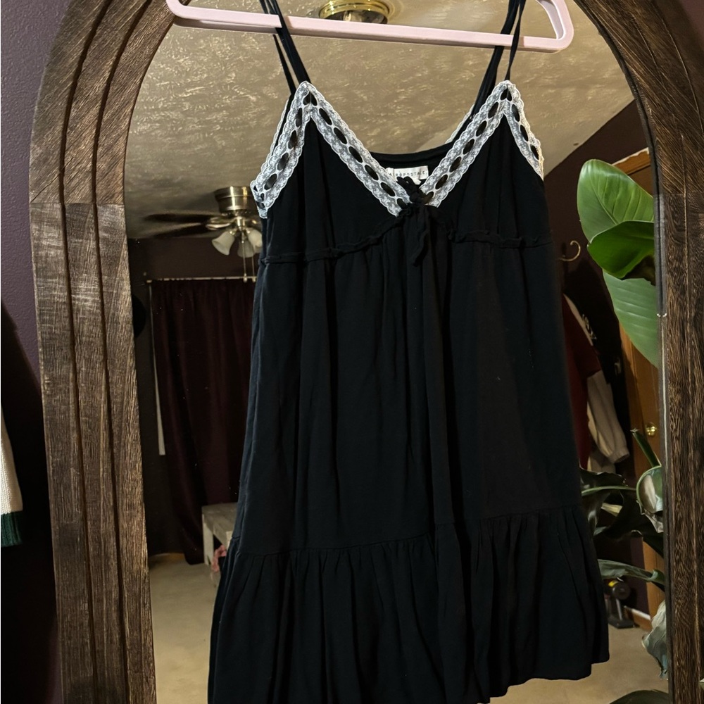 ✨ Aeropostale Lace-Trimmed Babydoll Mini Dress ✨